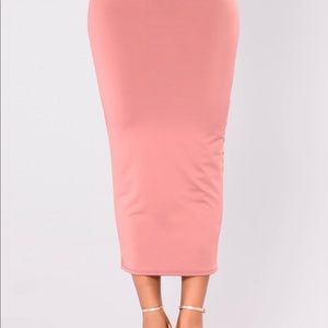 Brand New Fashionnova midi skirt